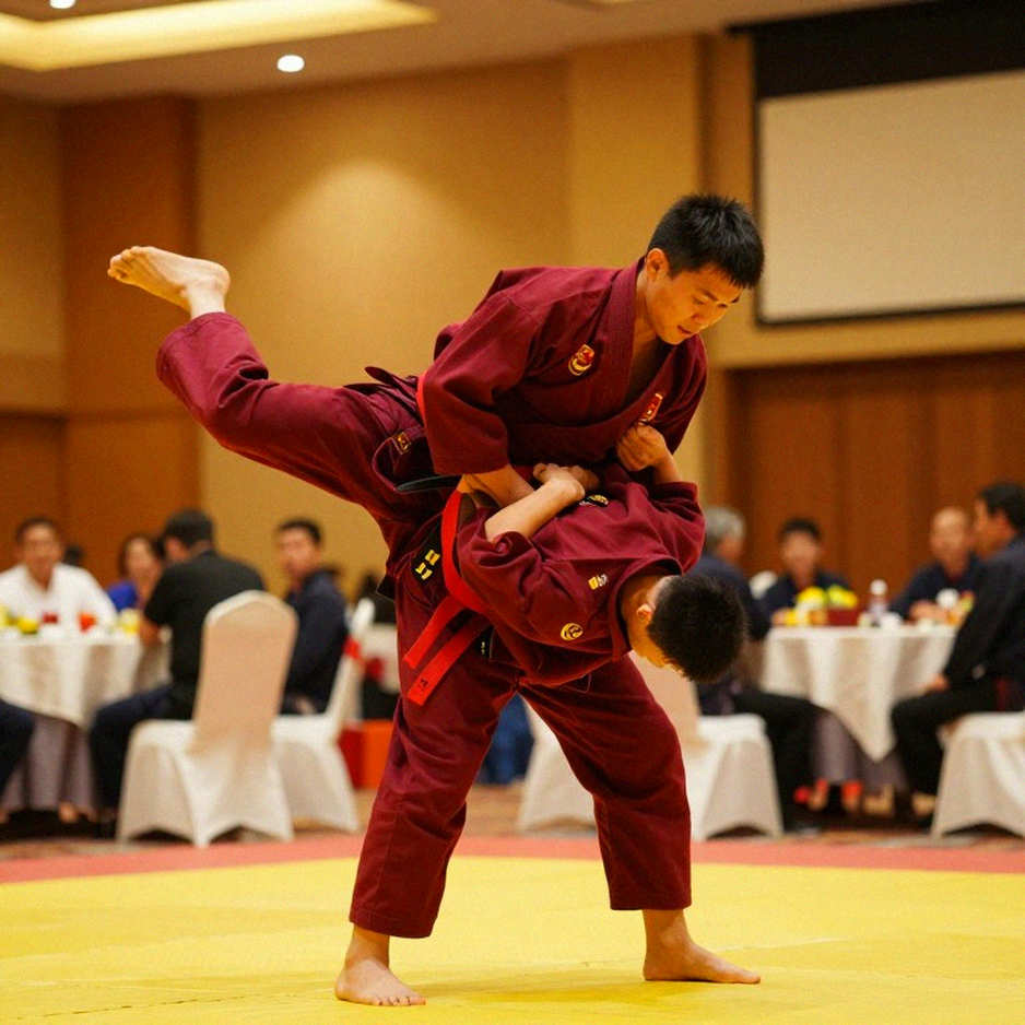 Taolu tại SEA Games 2026: Độ khó đo được bằng mã, nhịp thở thì không